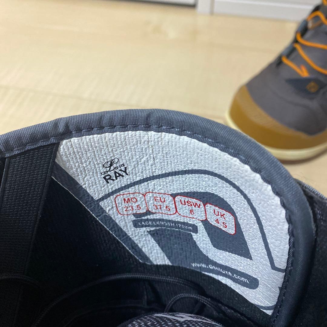 【即日発送_送料無料】DEELUXE スノボブーツRAY 23.5cm