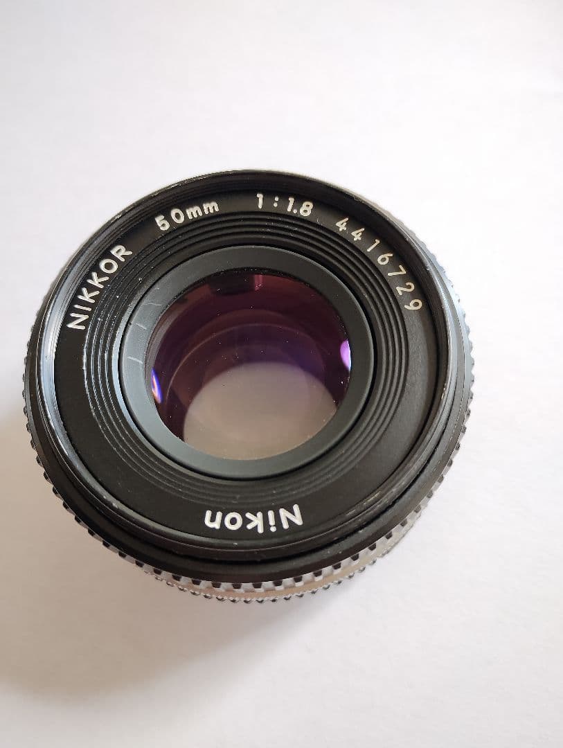 NIKON NIKKOR 50mm f/1.8 レンズ