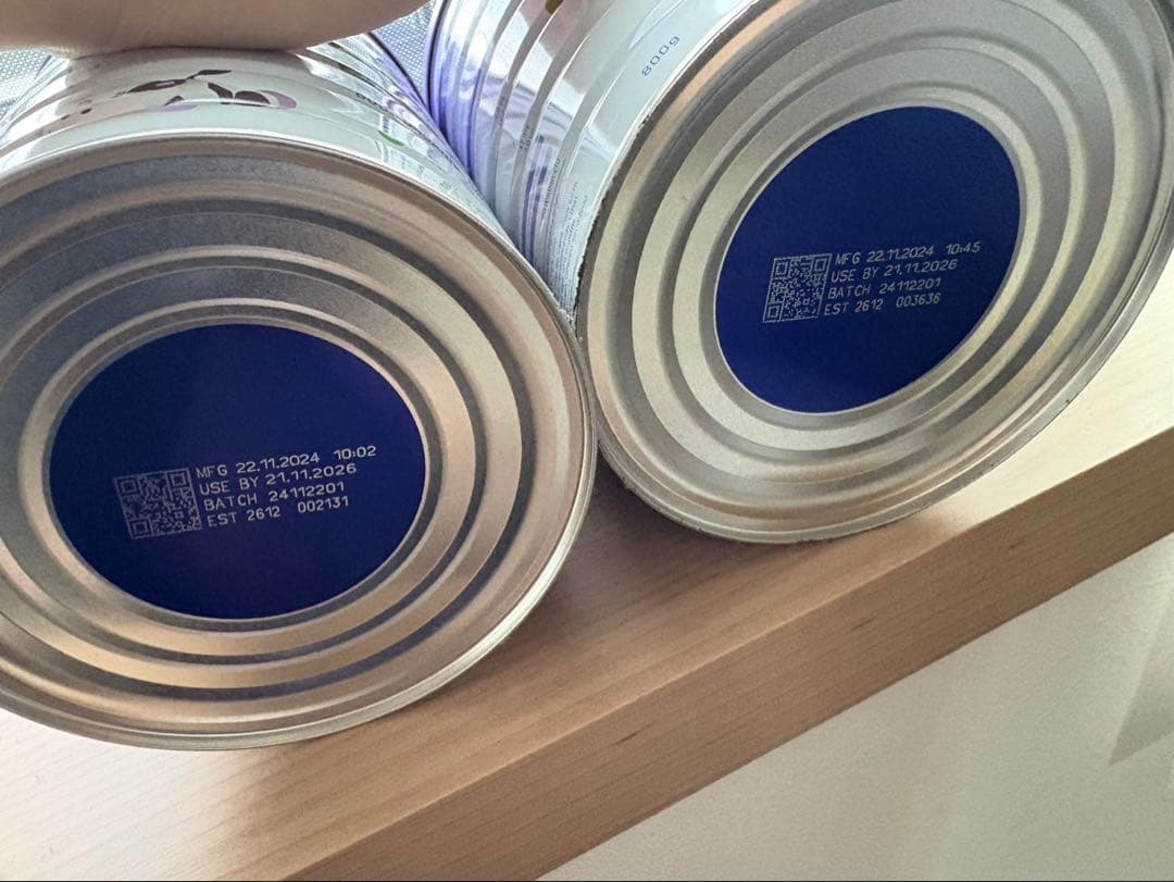 bubs オーガニックグラスフェッド粉ミルク 2缶セット