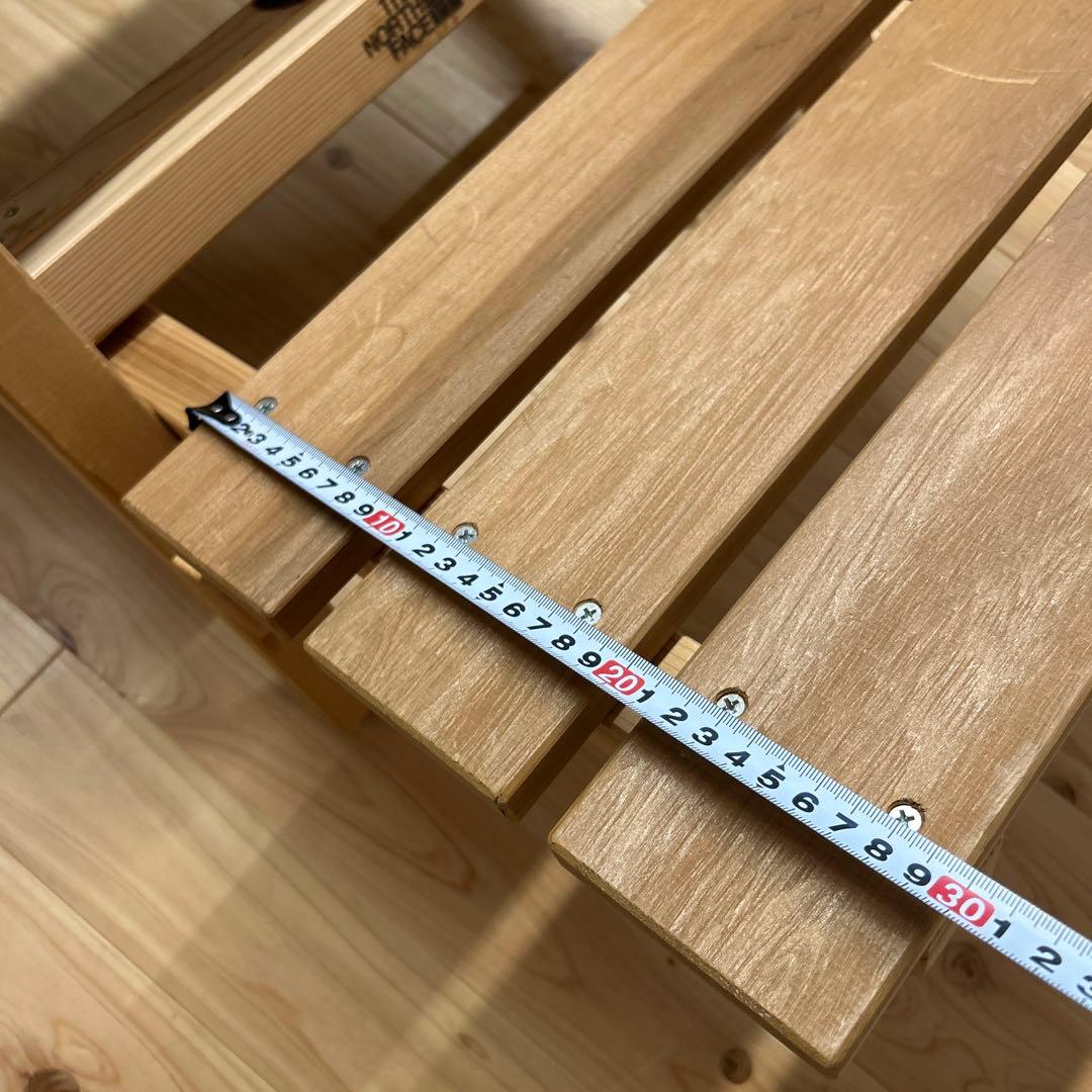 ザノースフェイス ローチェア　木製