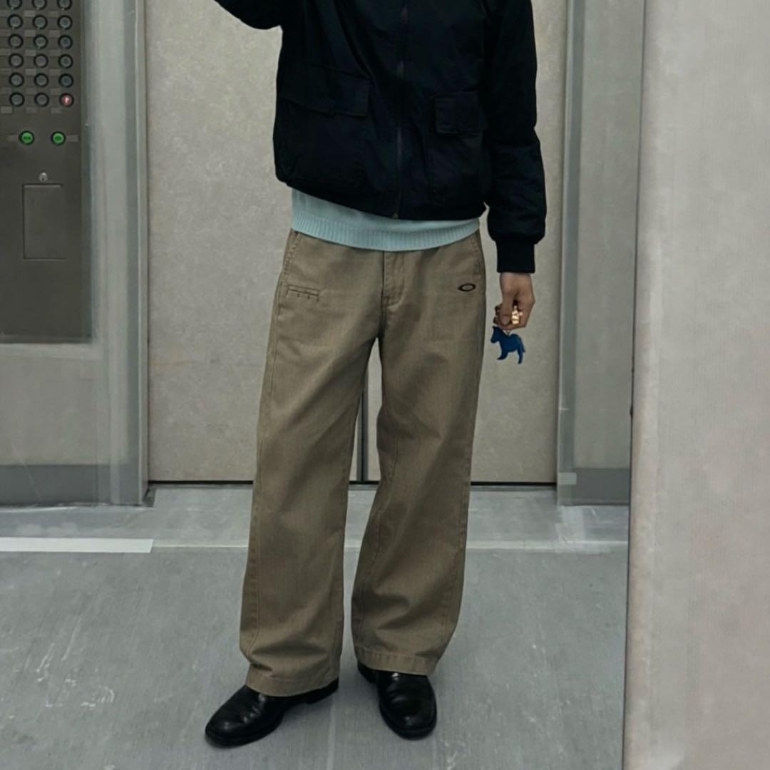 【希少】oakley 00s archive wide pants tech
