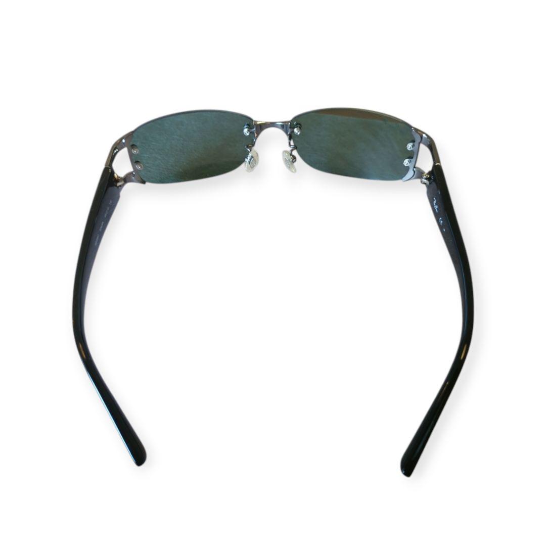 美品 Ray-Ban RB3397 偏光レンズ サングラス 黒 専用ケースあり