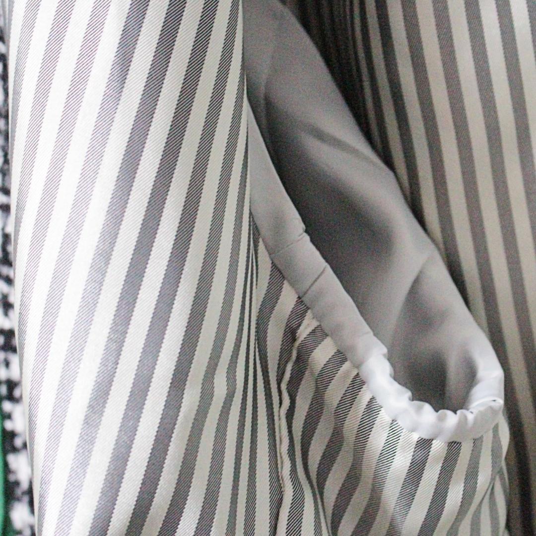 新品 定価108900円 高島屋 メランジツイード千鳥格子 チェスターコート L