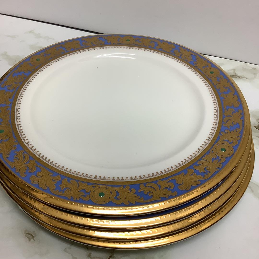 新品　ノリタケ　Noritake グランブロシェ 17㌢　4枚　プレート　お皿