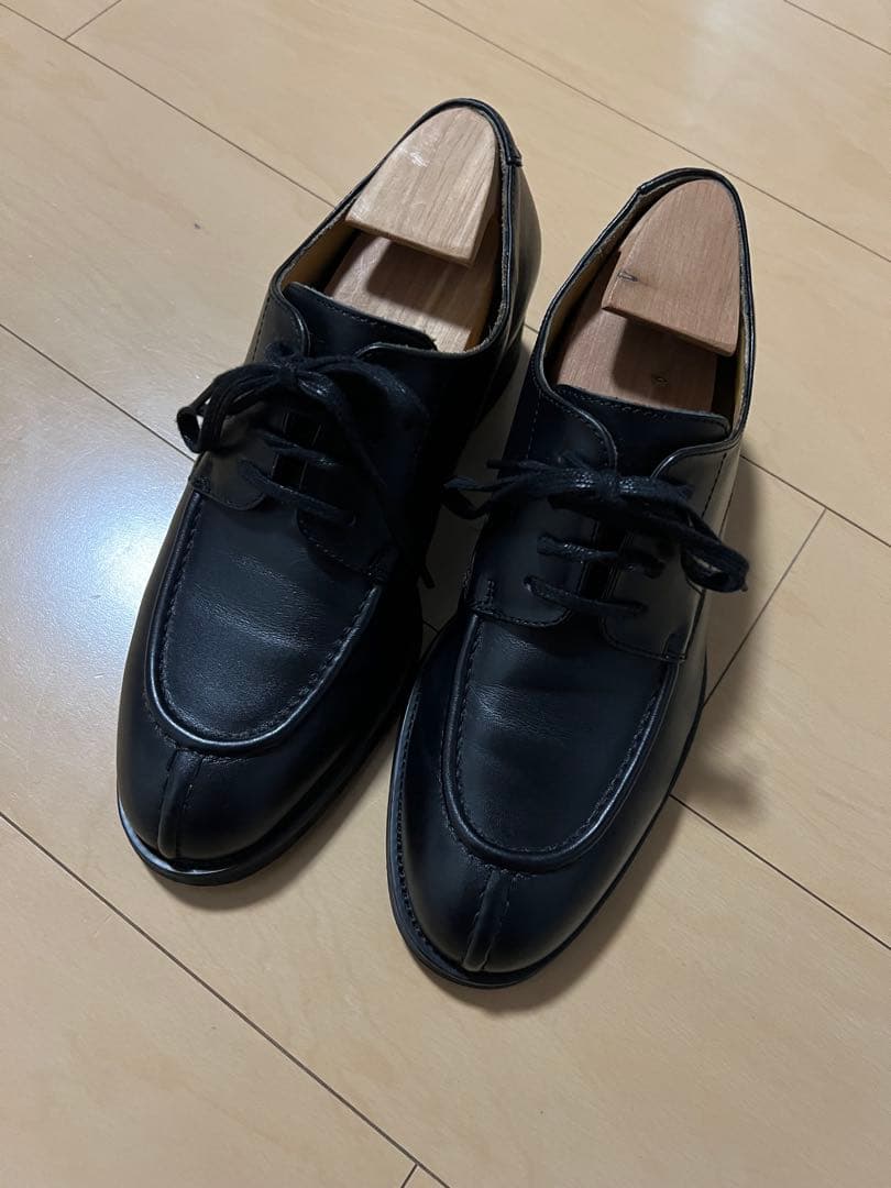 靴 shiun COW LEATHER U-TIP DERBY 41