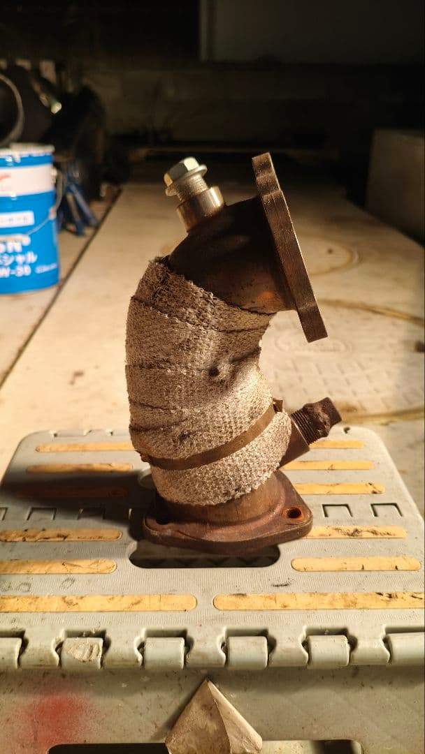 180sx　シルクロードエキマニ＆東名アウトレットSET　要補修　排気漏れ有り