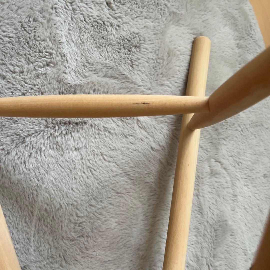 【美品】デンマーク　WERNER シューメーカーチェア　木製スツール　アクタス