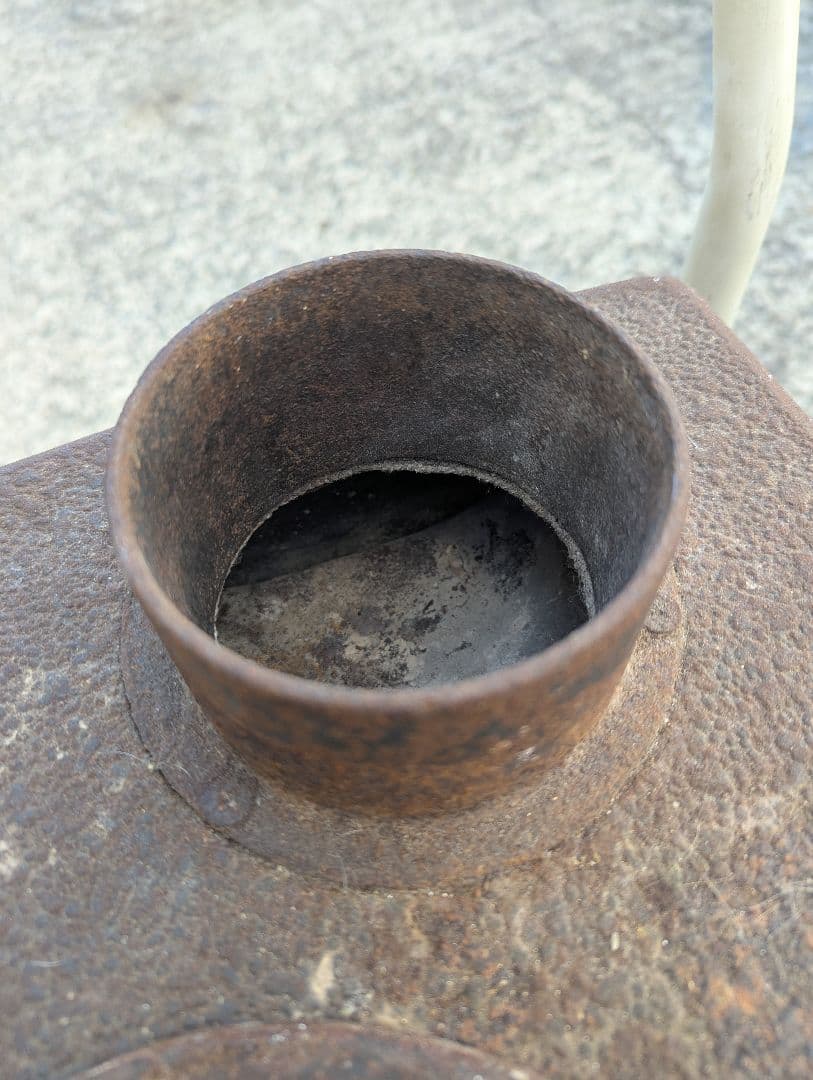 【引き取りのみ】ホンマ製作所　鋳鉄製 薪ストーブ 破損なし　煙突無