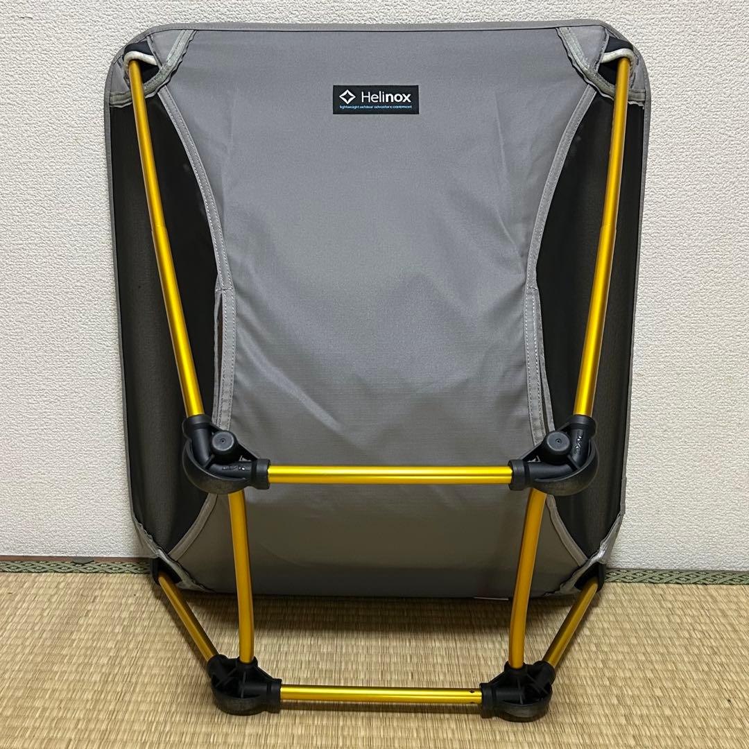 ☆Helinox☆ヘリノックス☆グランドチェア☆グレー☆中古☆美品☆
