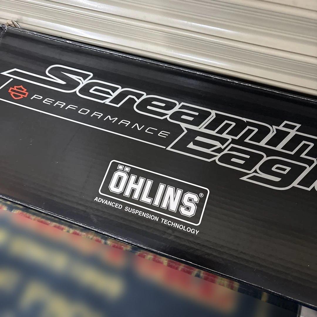 ハーレー　M8 ソフテイル　スクリーミンイーグル　オーリンズサス　カバーセット