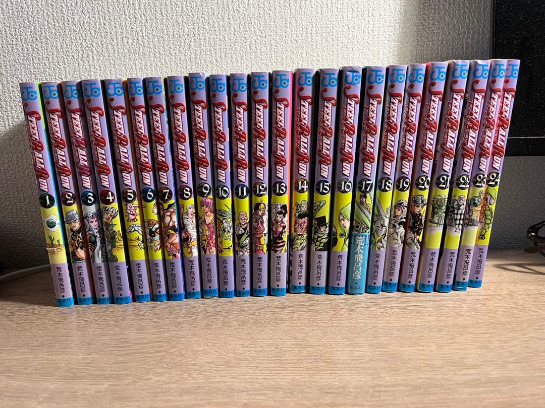 ジョジョの奇妙な冒険　7部　SteelBallRun スティールボールラン　全巻