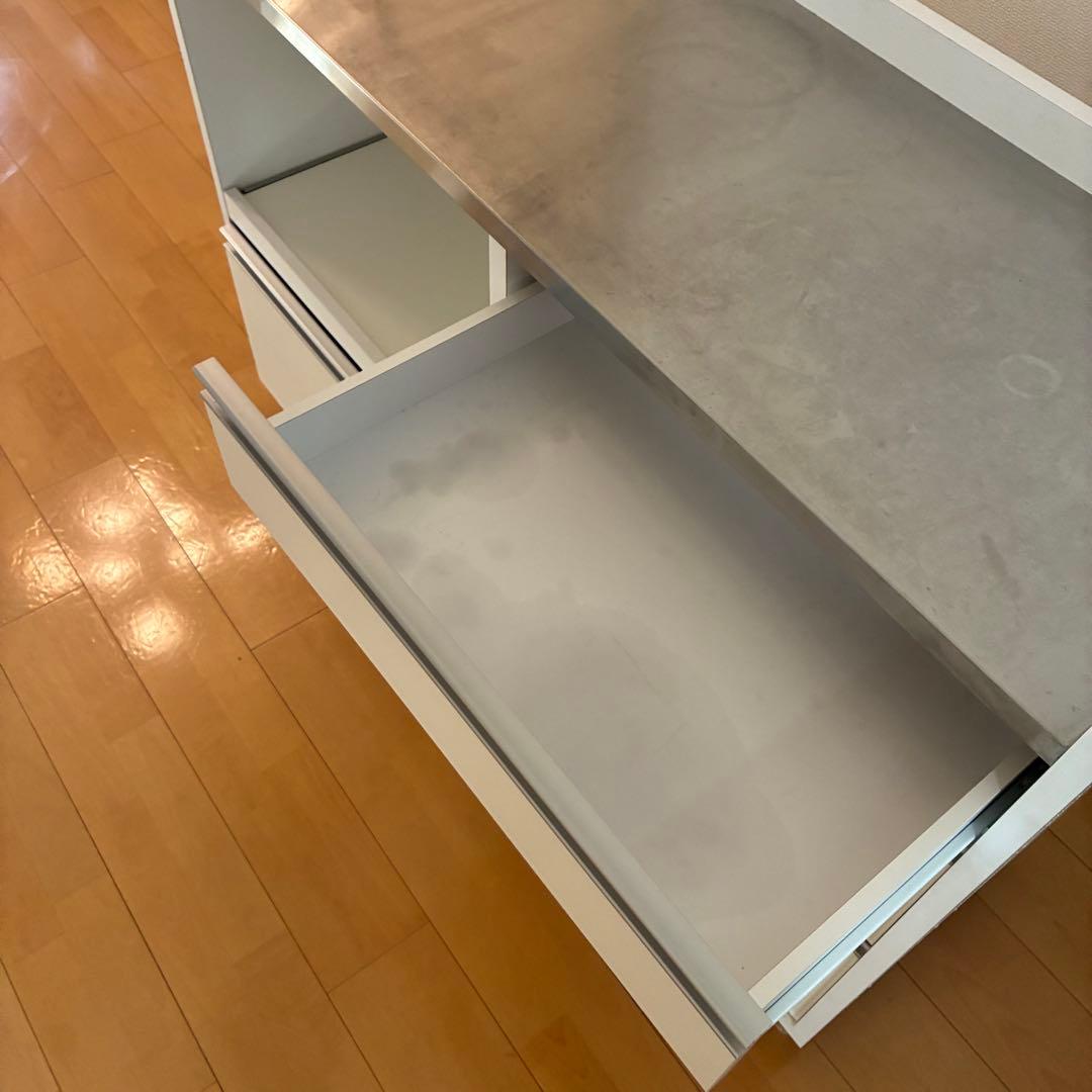 【人気商品！いまのキッチンでは物足りない方へ】キャスター付き 121cm