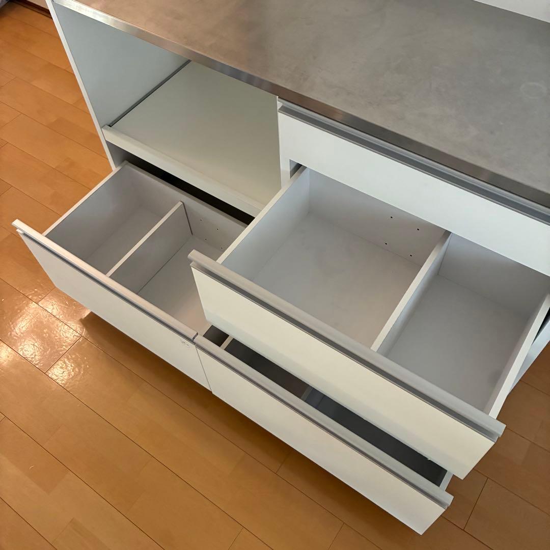 【人気商品！いまのキッチンでは物足りない方へ】キャスター付き 121cm