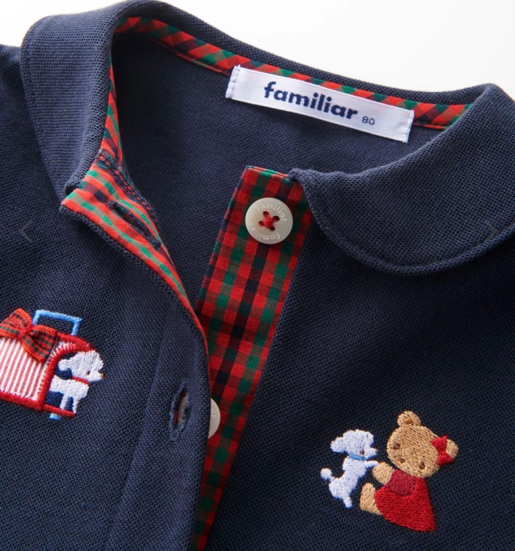 新品　ファミリア　100 女の子　ワンピース　冠婚葬祭　おけいこ