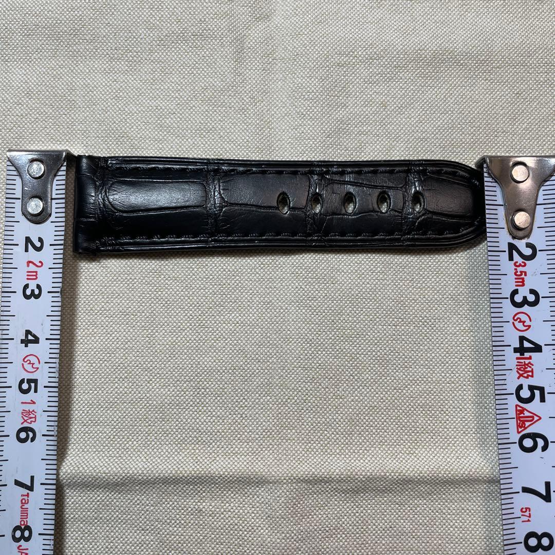 PANERAI ブラック 純正 アリゲーター ベルト パネライ XS 未使用