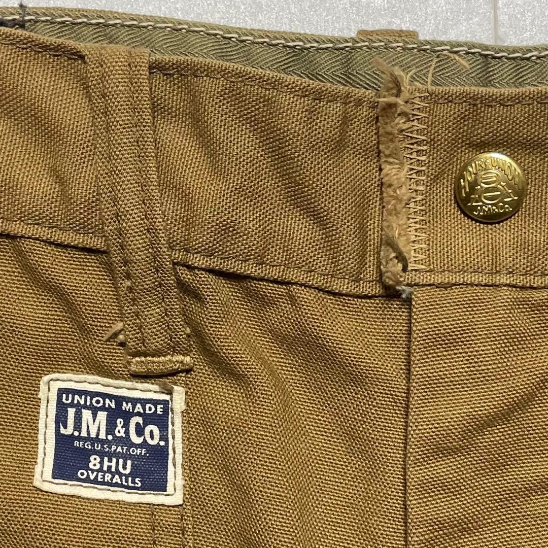 リアルマッコイズ ダブルニー ペインターパンツ ブラウンダック 34