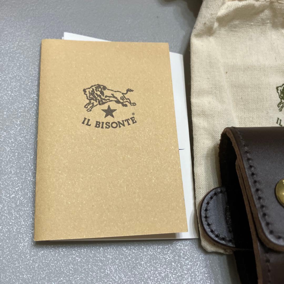 未使用品　IL BISONTE　イルビゾンテ　6連 キーケース　レザーリング