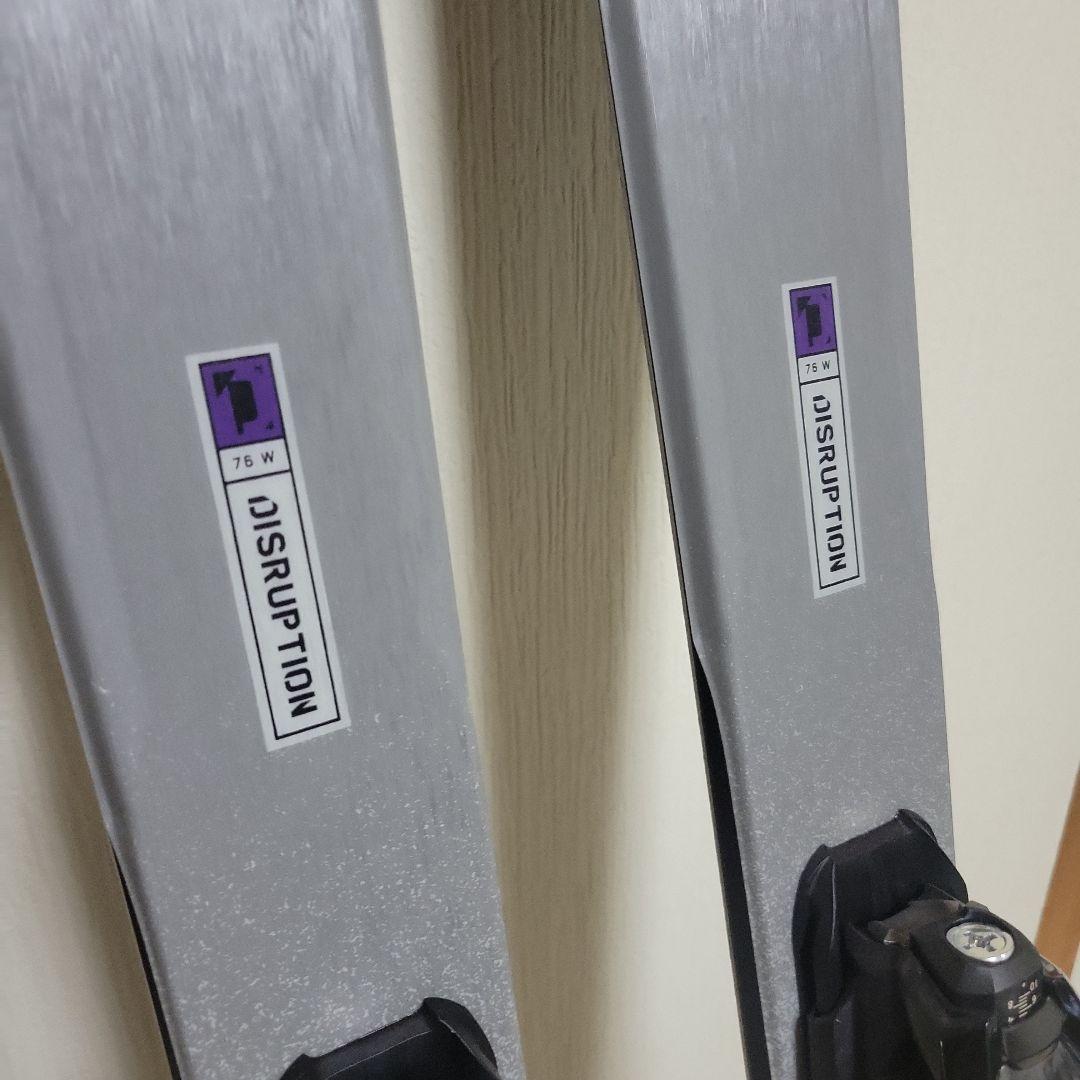 【ビンディング付き】スキー板/K2/DISRUPTION76W/156cm