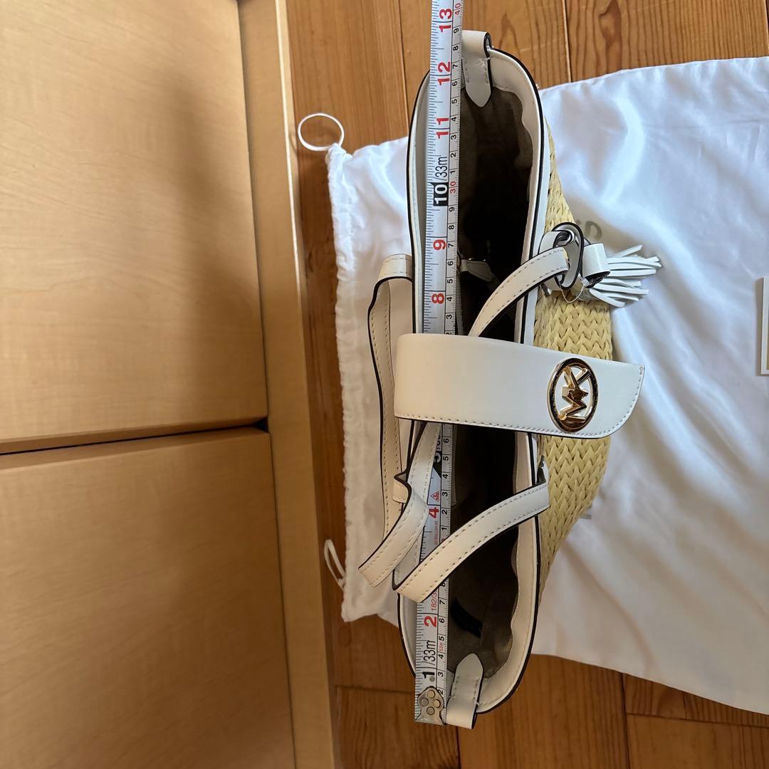 MICHAEL KORS ストロー トートバッグ