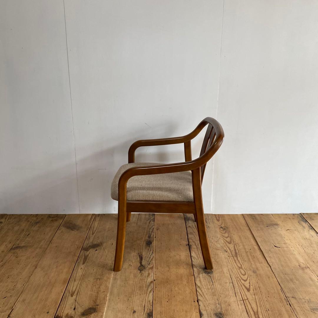 オールド カリモク karimoku アームチェア 椅子 z966