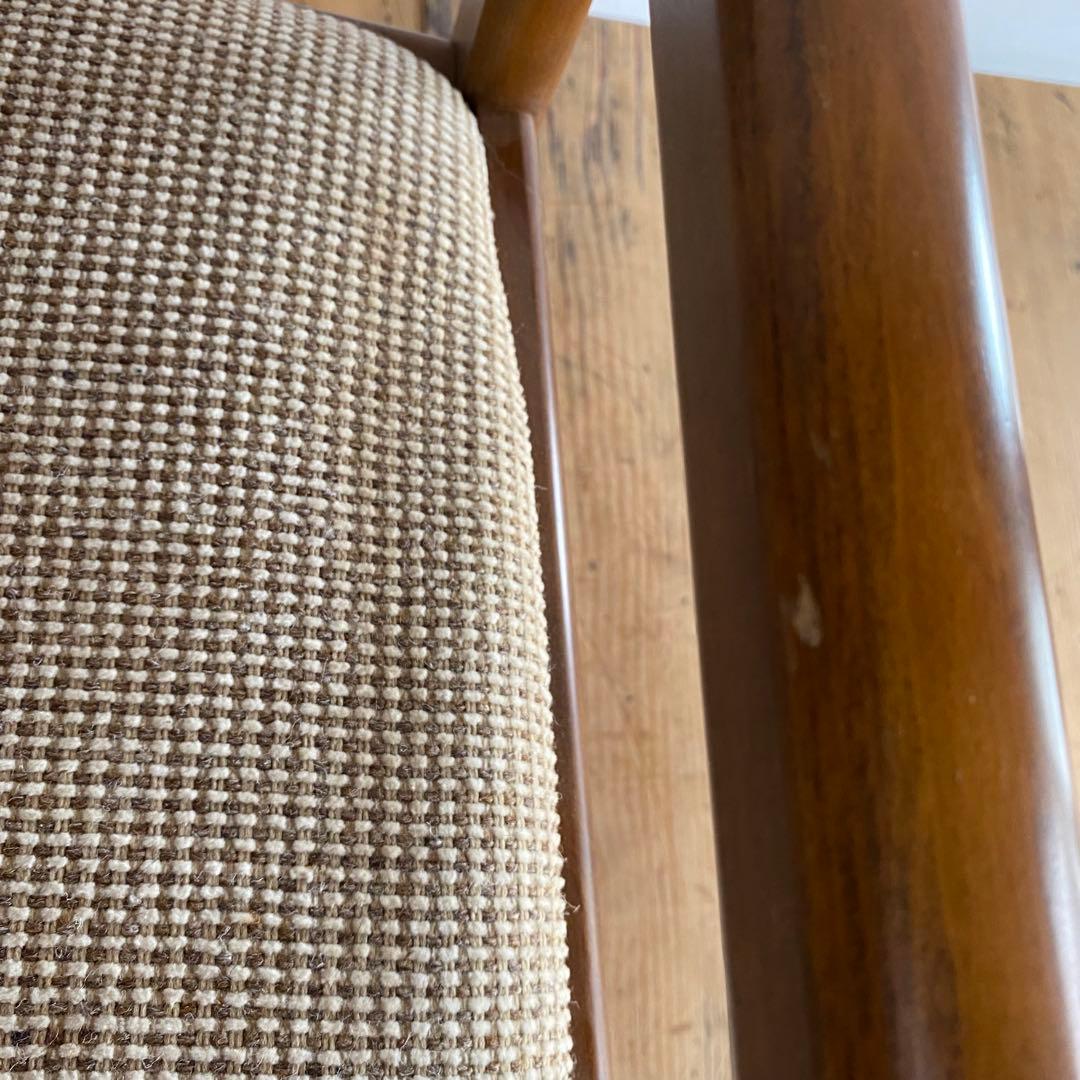 オールド カリモク karimoku アームチェア 椅子 z966