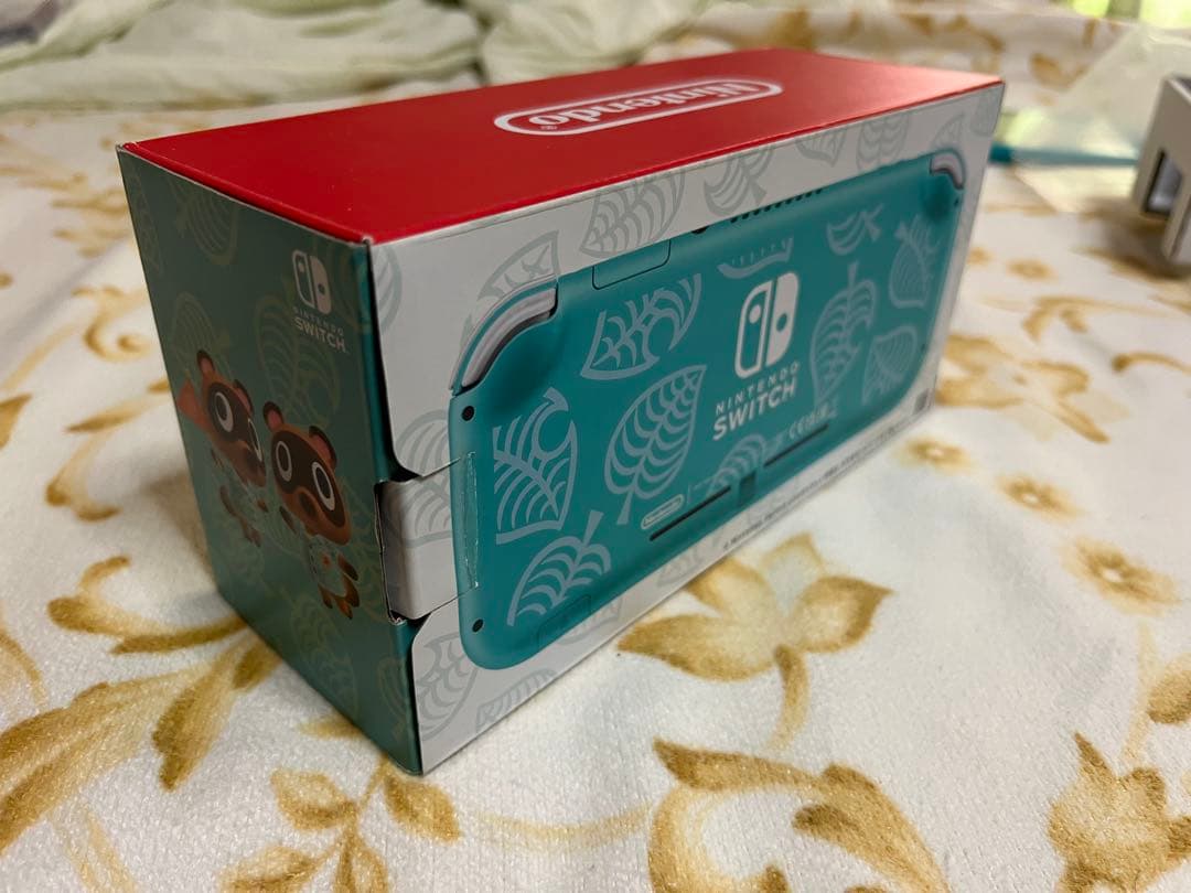 ニンテンドースイッチライト どうぶつの森まめきち＆つぶきち アロハ柄　おまけ付き