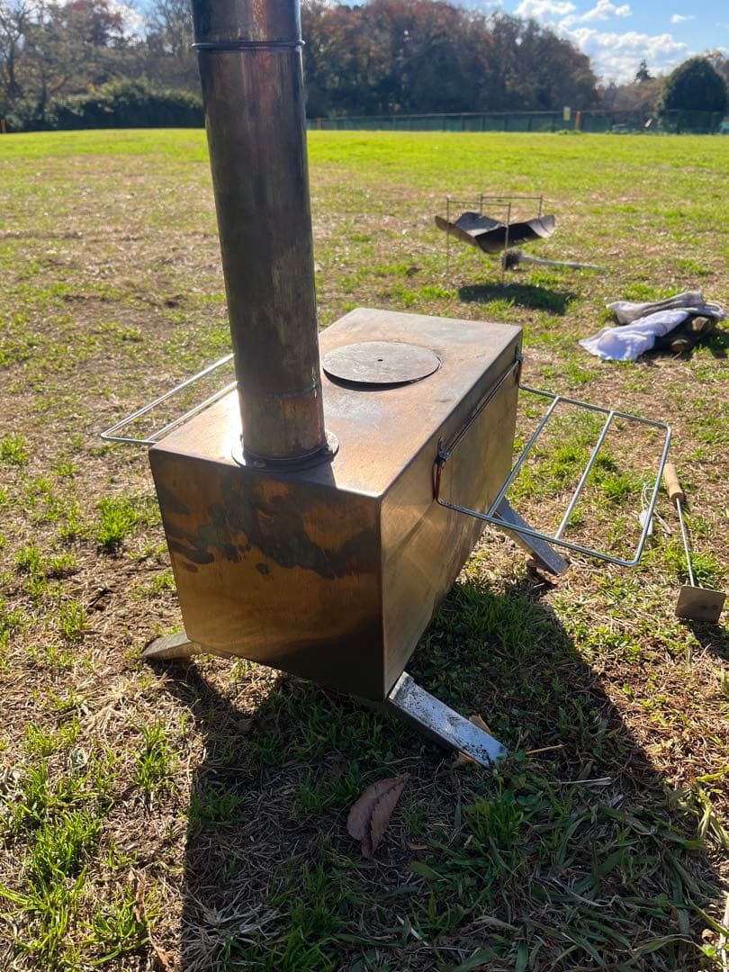 tomount 薪ストーブ　焚き火シート付き