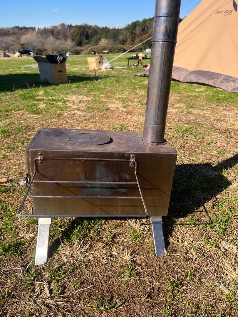 tomount 薪ストーブ　焚き火シート付き