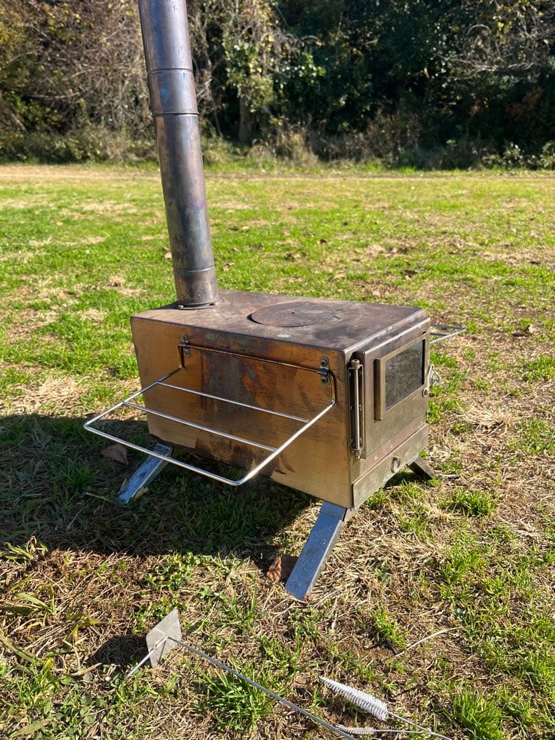 tomount 薪ストーブ　焚き火シート付き