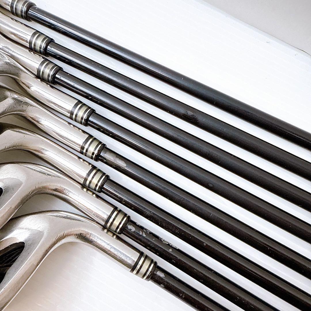 ゼクシオクロス（2019年）アイアンセット　8本　純正カーボン（S）／XXIO