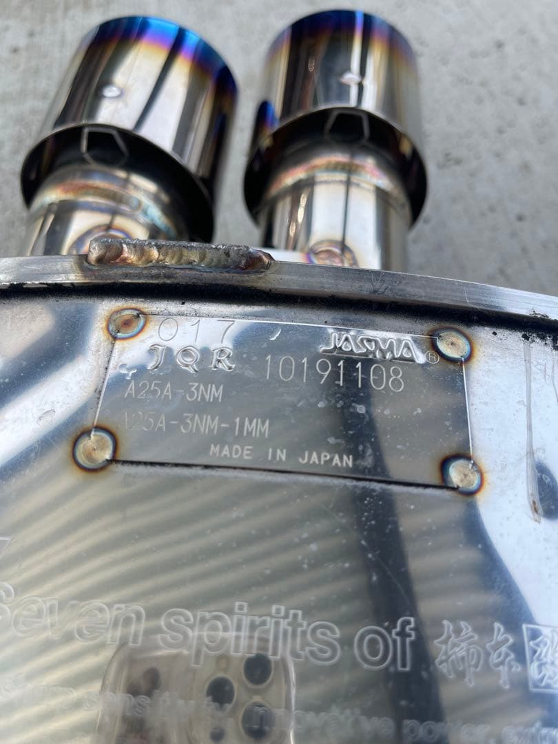 カムリWS 柿本改マフラー