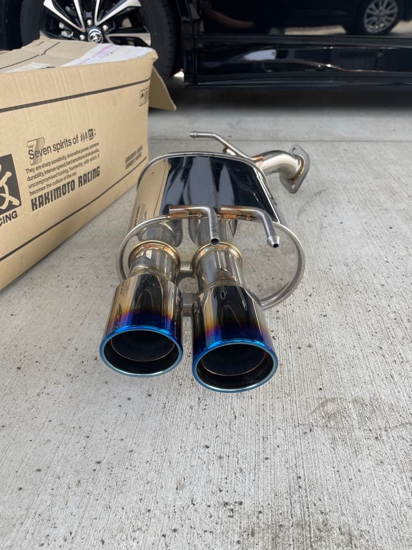 カムリWS 柿本改マフラー