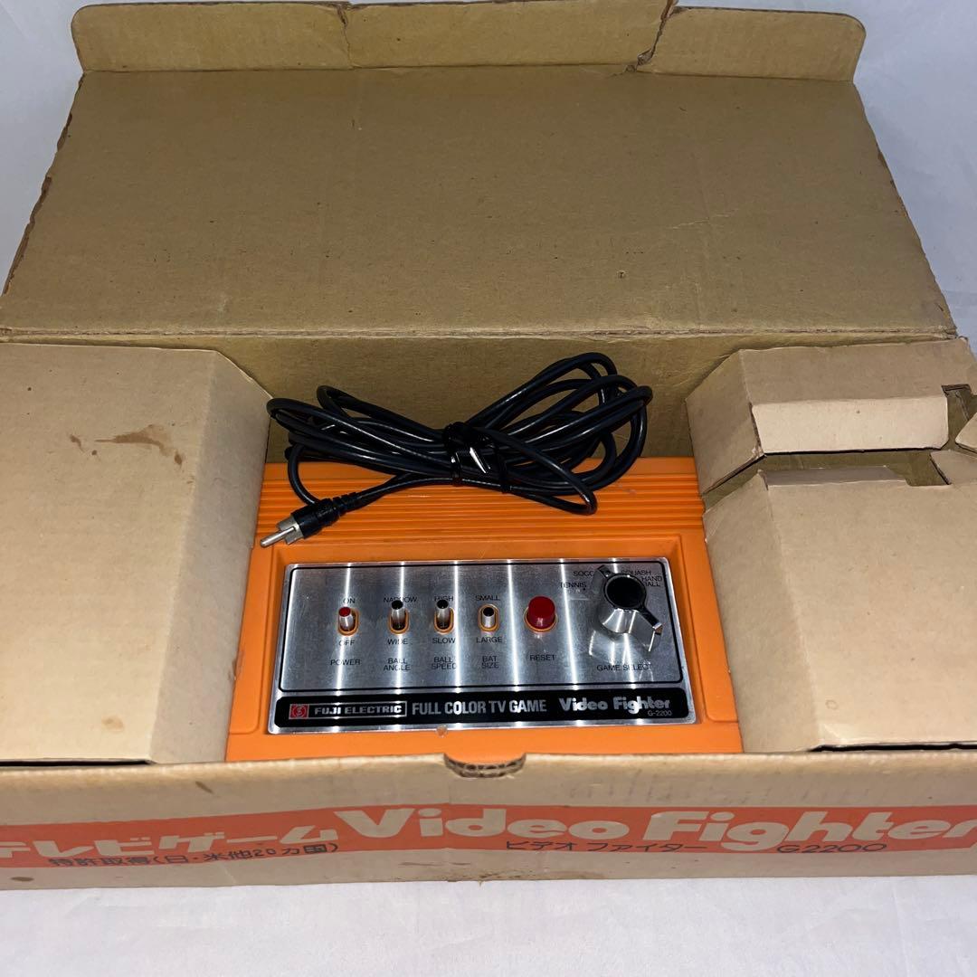 【激レア】富士電機 video fighter G 2200 テレビゲーム