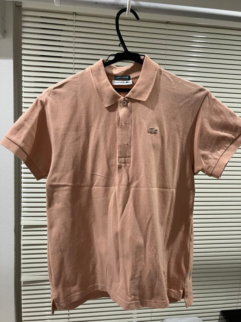 IENA Lacoste ピンク 半袖ポロシャツ