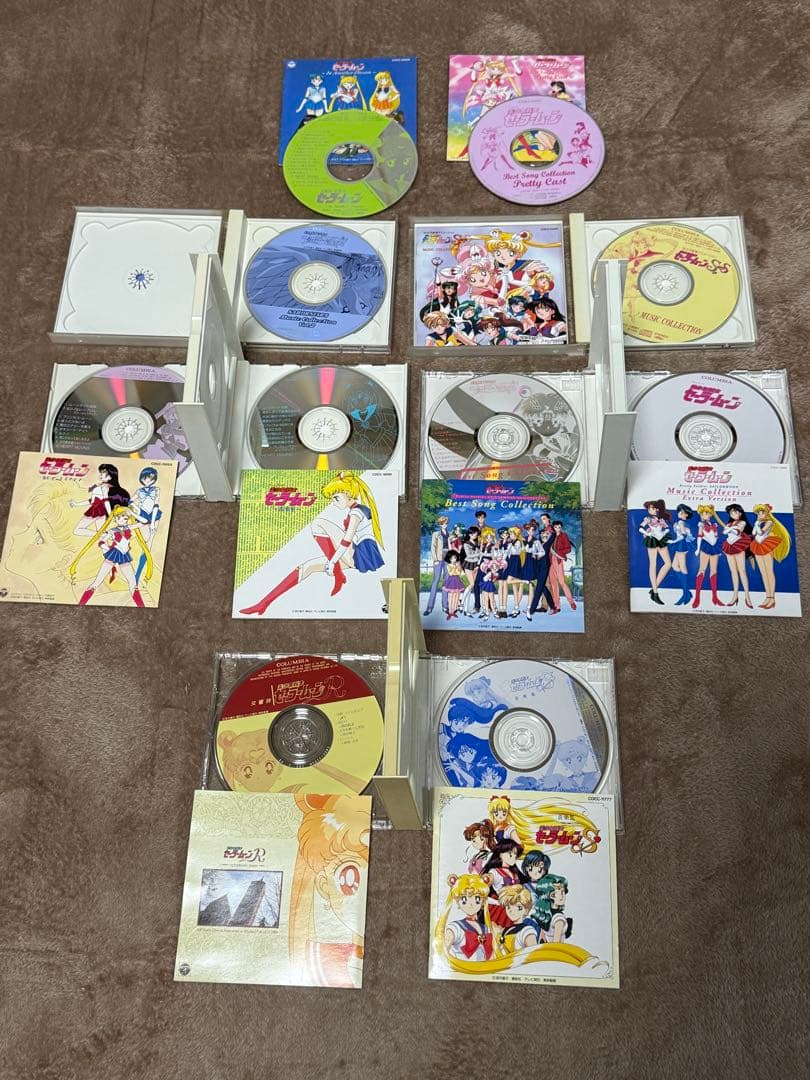セーラームーン CD 10枚セット