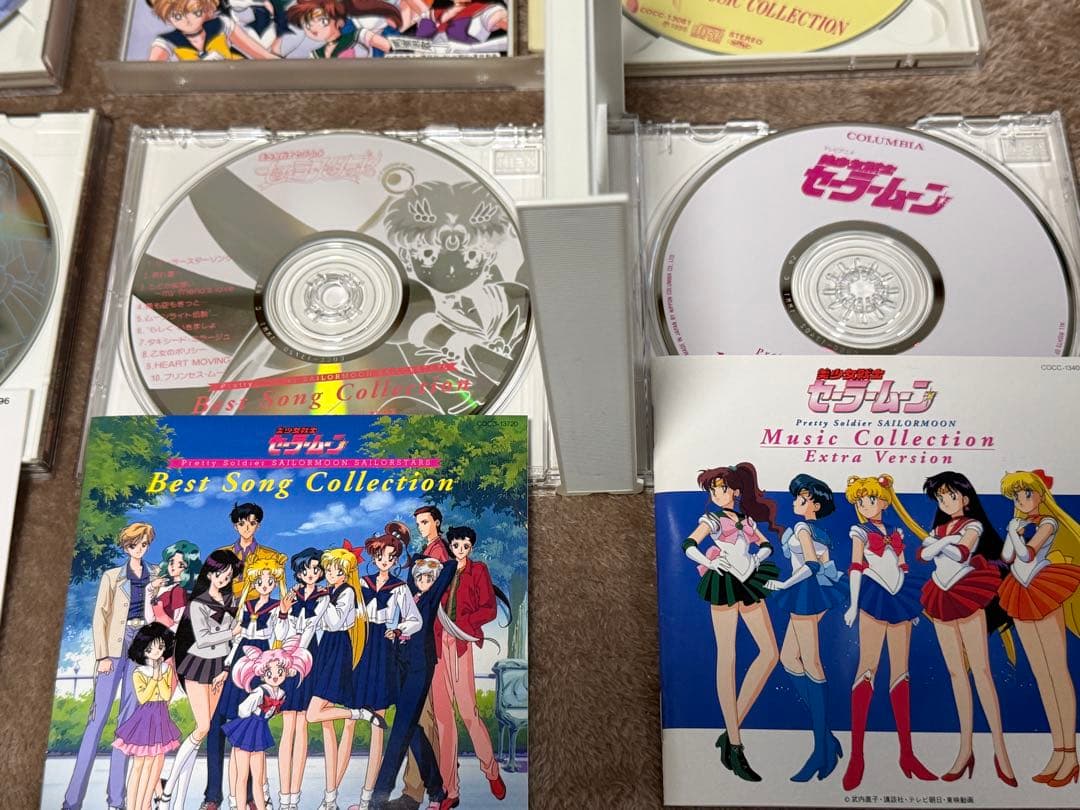 セーラームーン CD 10枚セット