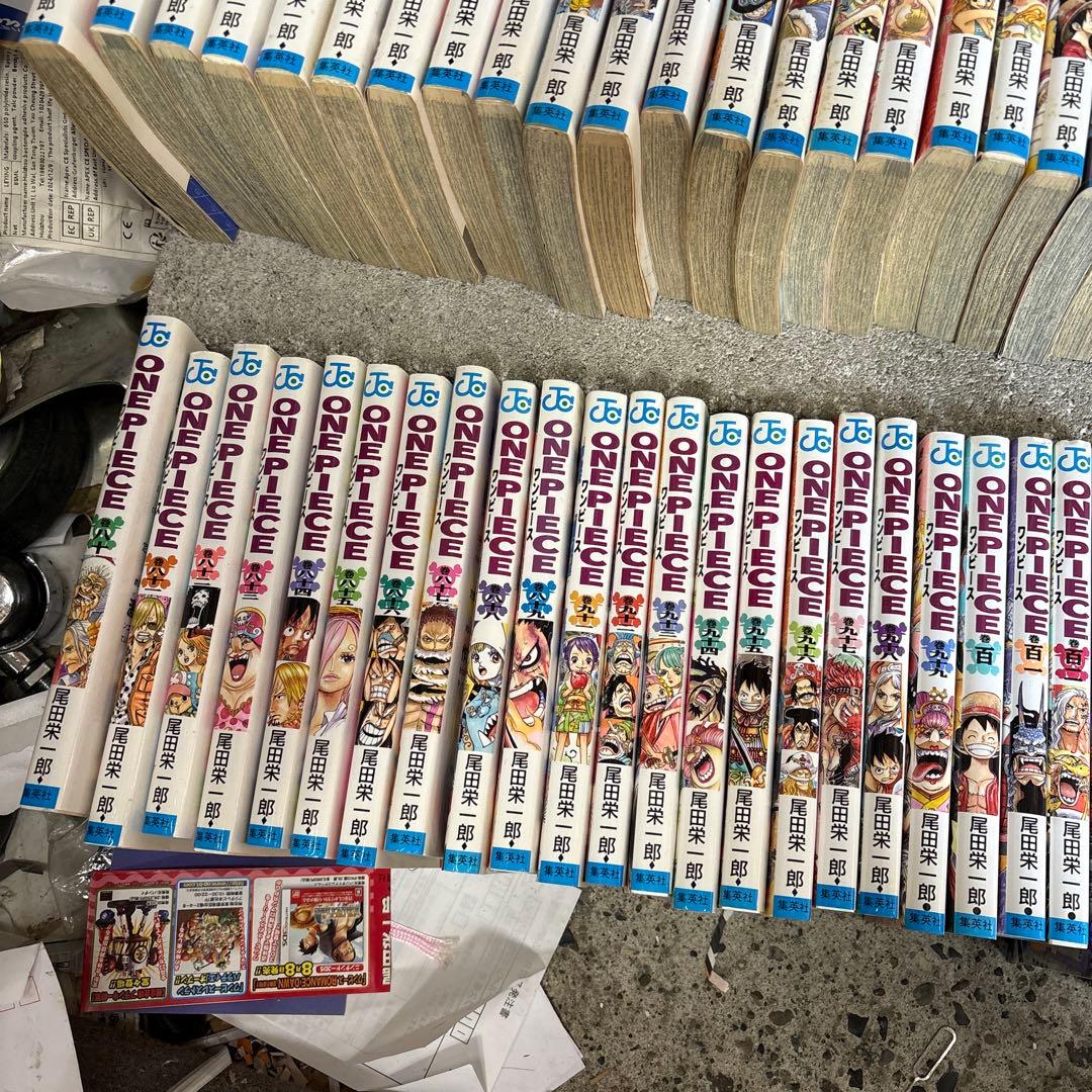 ONE PIECE ワンピース　１０２冊セット　抜けあり