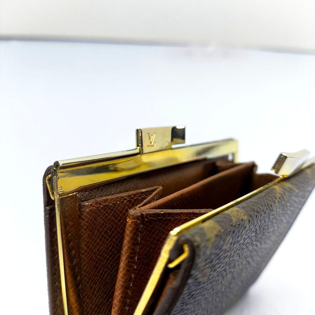 ルイヴィトン モノグラム ガマ口 パース　ケース 小銭入れ
