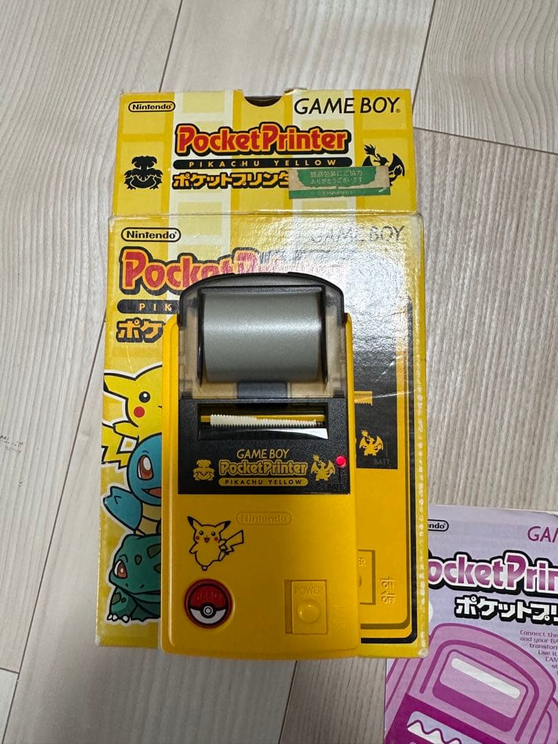【電源確認済み】ポケットプリンター　ピカチュウ　シール