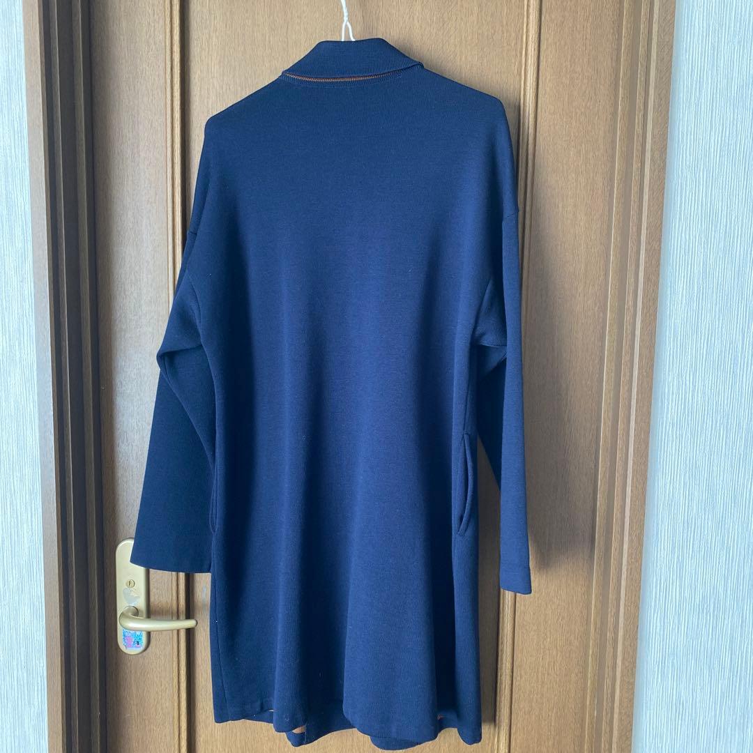 MACKINTOSH LONDON ウールニットコート バイカラー 38