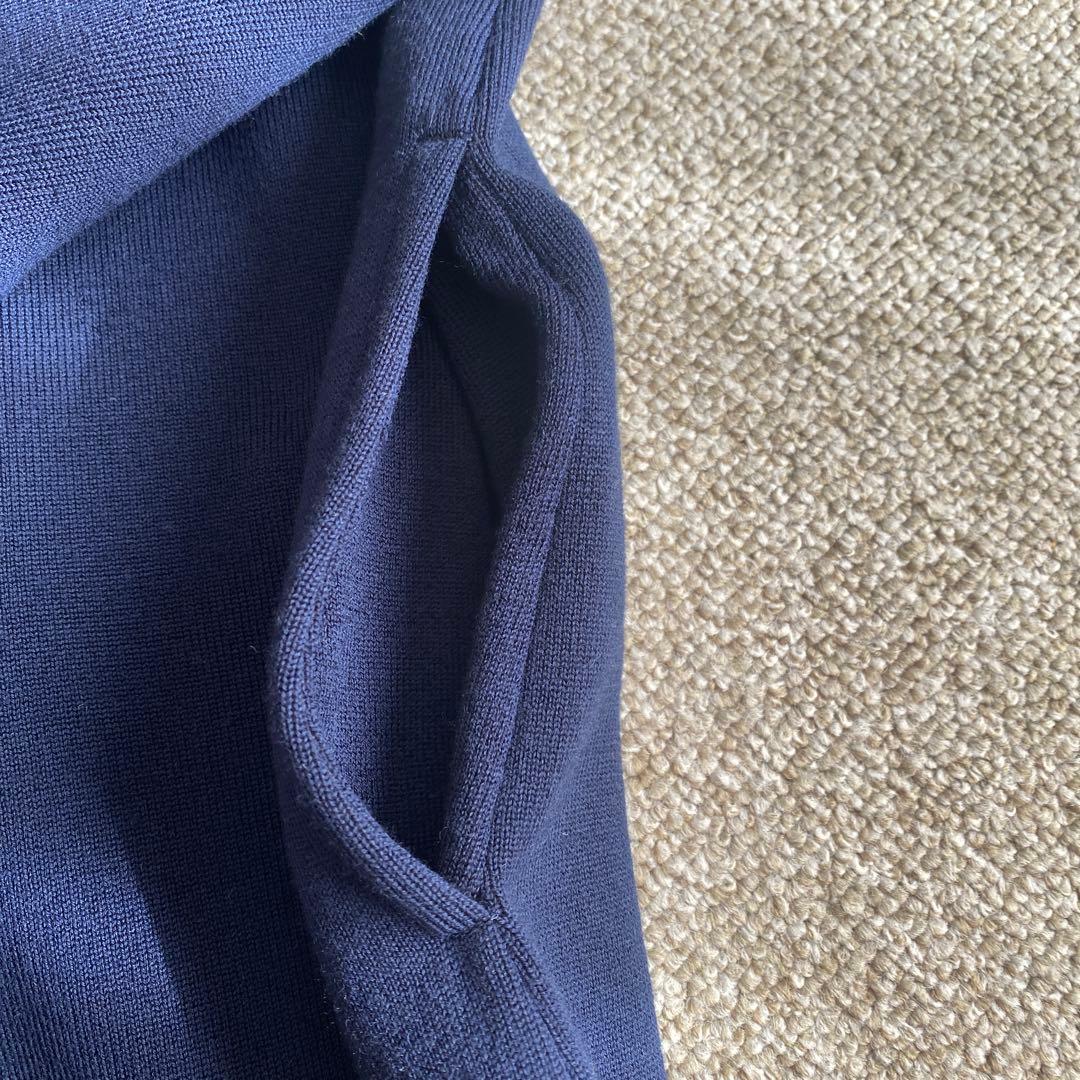 MACKINTOSH LONDON ウールニットコート バイカラー 38