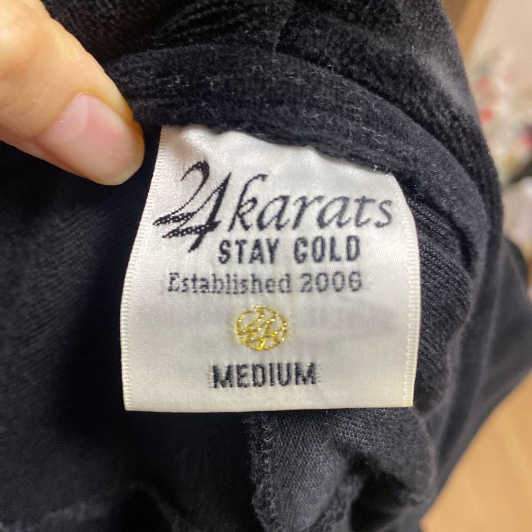 24Karats SATY GOLD ジャージ上下セット　M