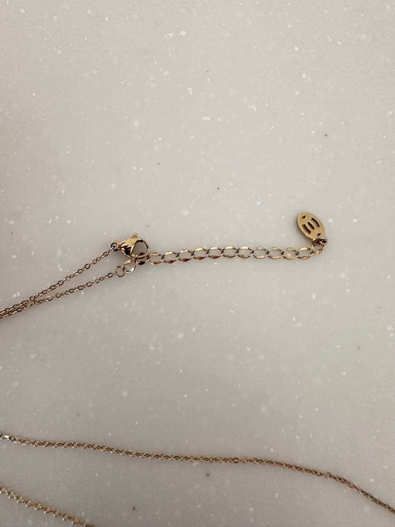 ハイリフトネックレス【ジルコニアゴールド】　エリカジア　リフトアップネックレス