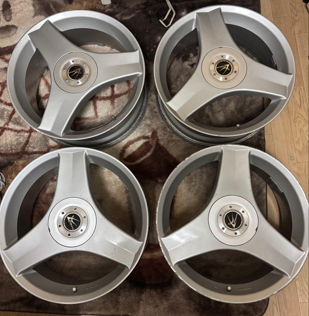 ヨ*シ様 ENKEI ATHLETE 当時物 3本スポーク ホイール エンケイ