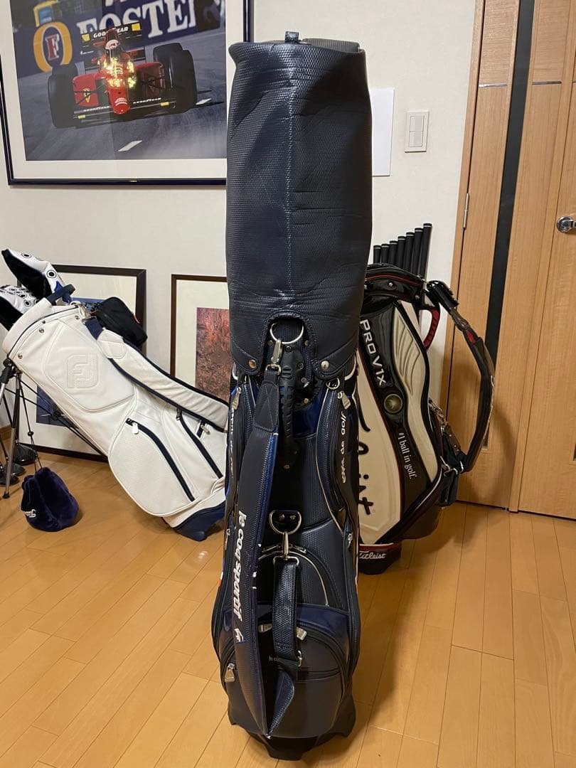 le coq sportif キャディバッグ ネイビー