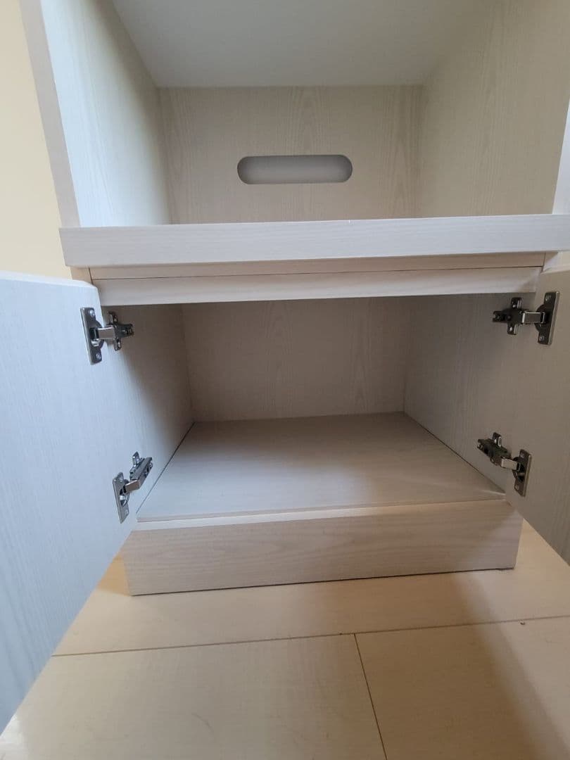 キッチン収納 ライトウッド調 食器棚