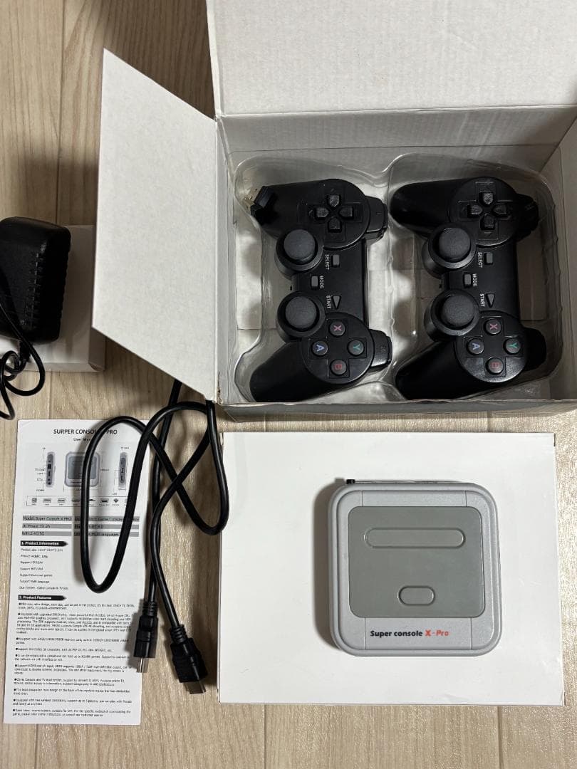 Superconsole X-pro 3万種ゲーム+50エミュレーターファミコン