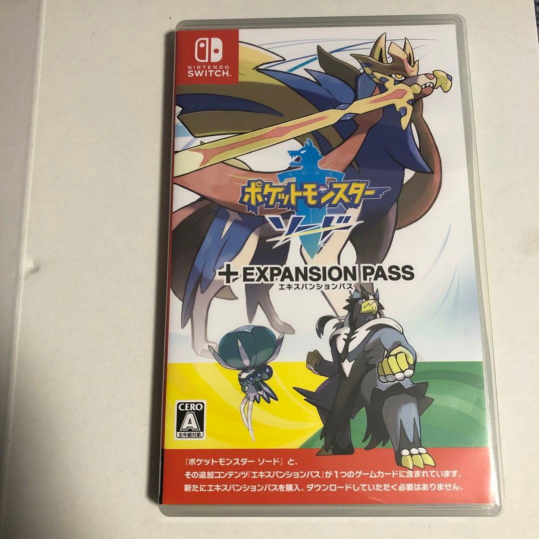 ポケットモンスターソード+エキスパンションパス　Nintendo Switch