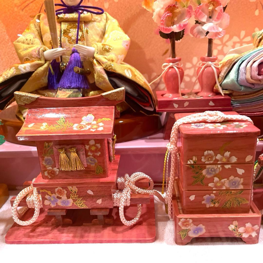 新品❗️新王飾り　ひな人形　雛飾り　おまけ付き 　送料無料　匿名配送　軽量