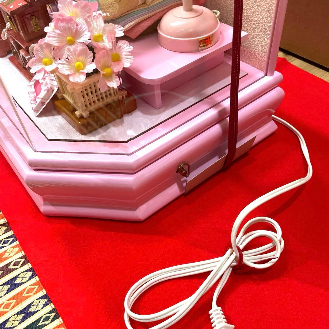 新品❗️新王飾り　ひな人形　雛飾り　おまけ付き 　送料無料　匿名配送　軽量